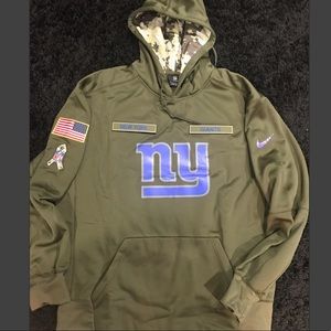 NY Giants Salute to Service hooded sweatshirt